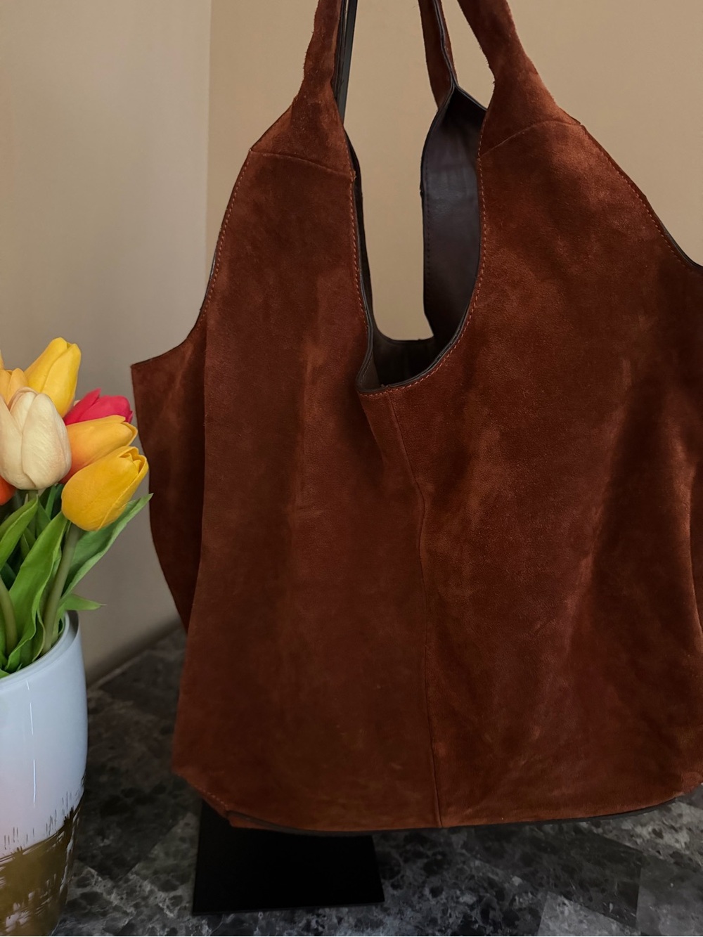 Banana Republic Brown Saude Shoulder Bag - Picture 2 of 12